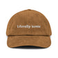 Embroidered Logo Corduroy Hat