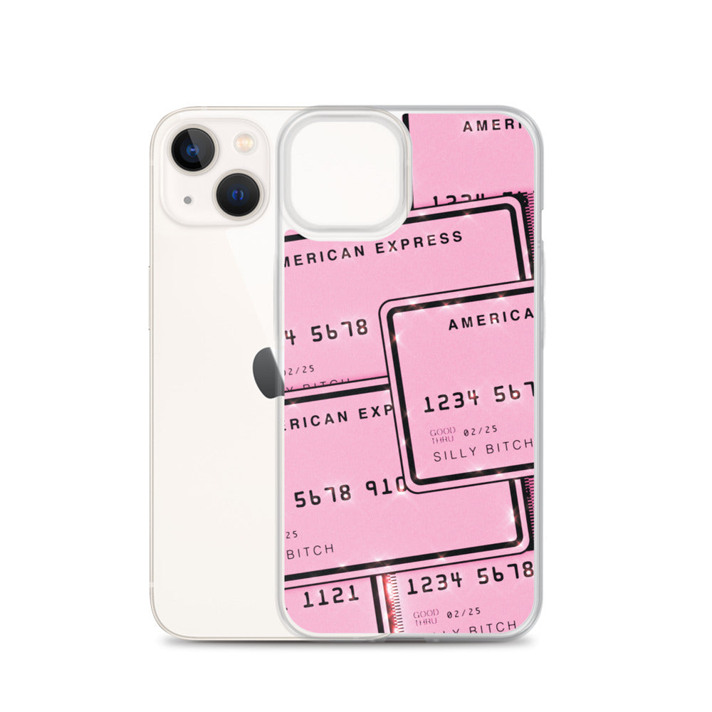 Pink Creditcard iPhone Case