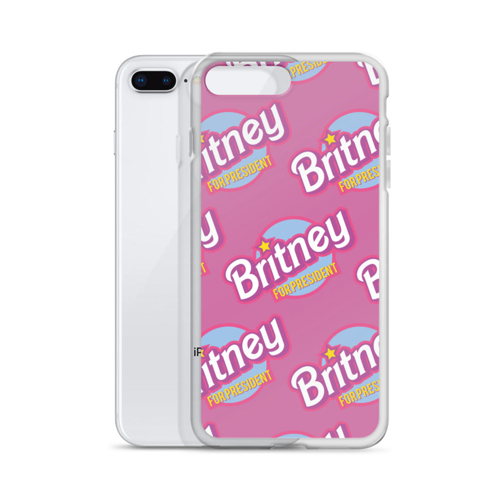 Britney For President iPhone Case