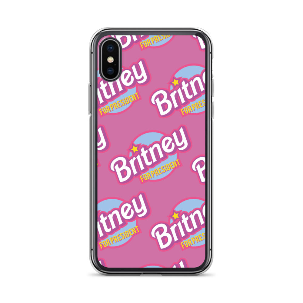 Britney For President iPhone Case