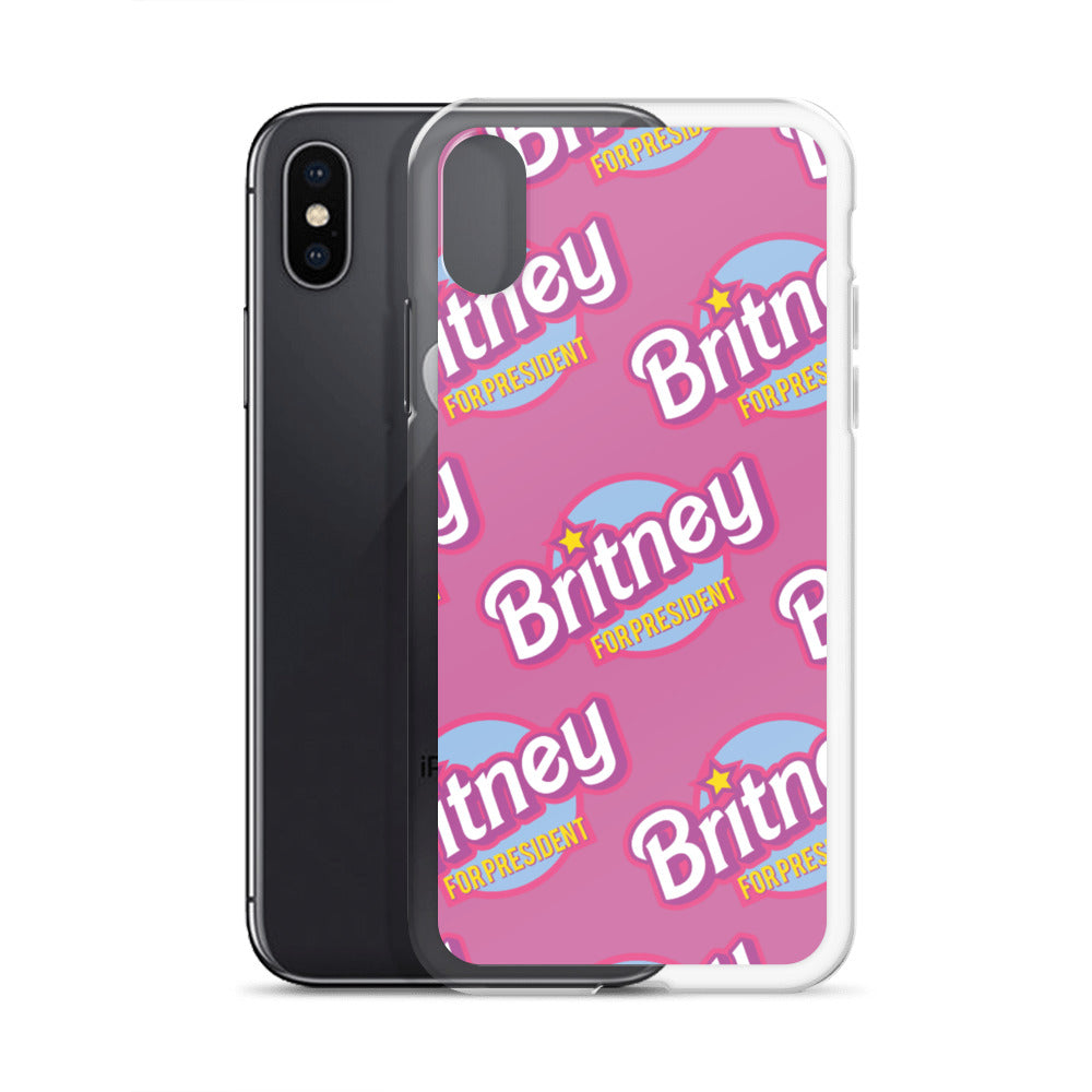 Britney For President iPhone Case