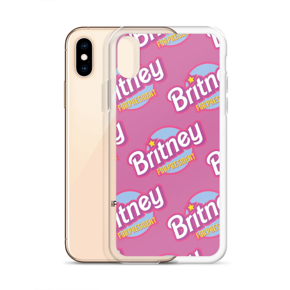 Britney For President iPhone Case