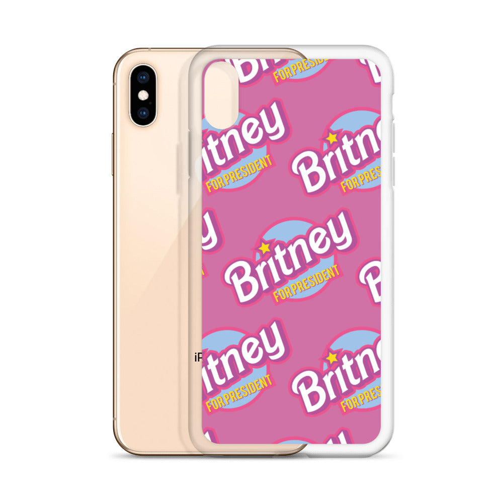 Britney For President iPhone Case