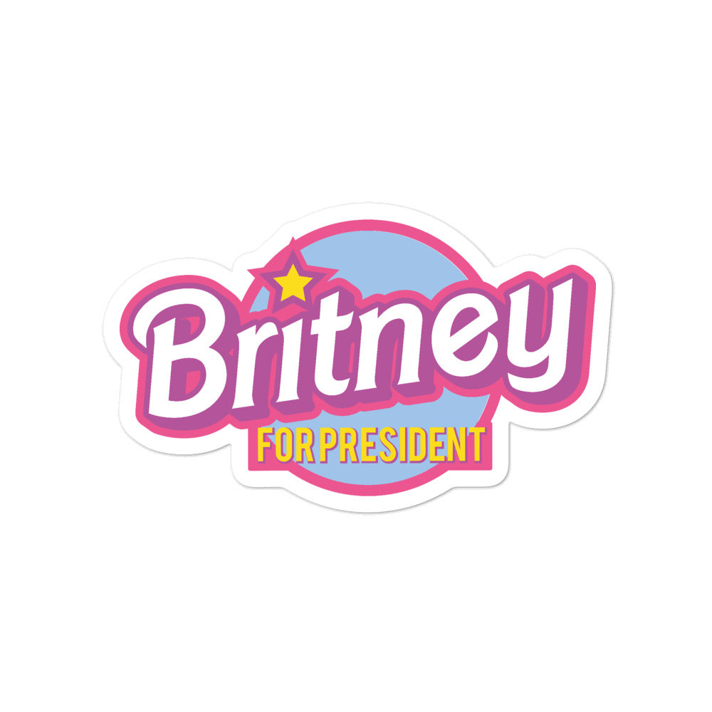 Britney For President Stickers