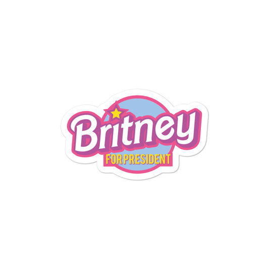 Britney For President Stickers